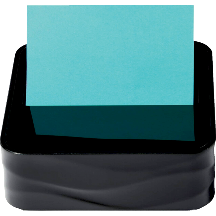 Post-it® Pop-up Wave Notes Dispenser Black