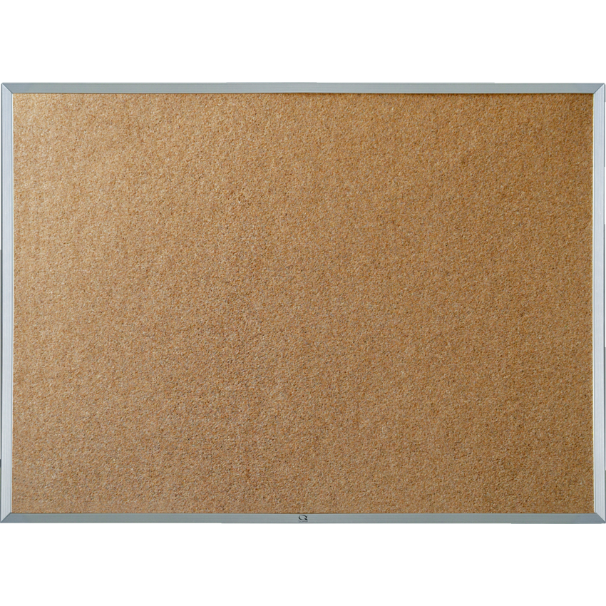 Quartet® Economy Cork Board Aluminum Frame 48" x 96