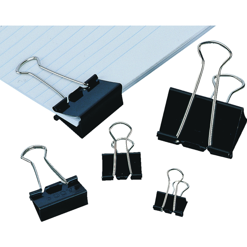 Westcott® Fold Back Clips 2" 12/box