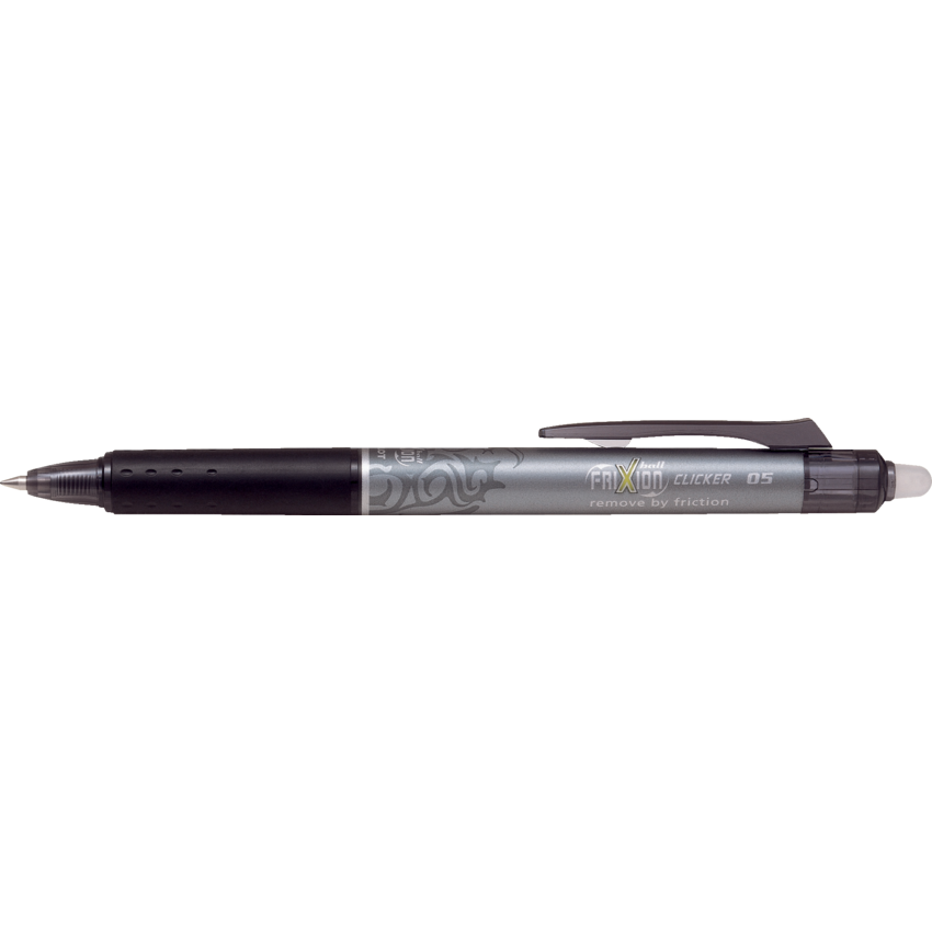 Pilot® FriXion® Ball Clicker Retractable Erasable Gel Pen 0.5 mm Black