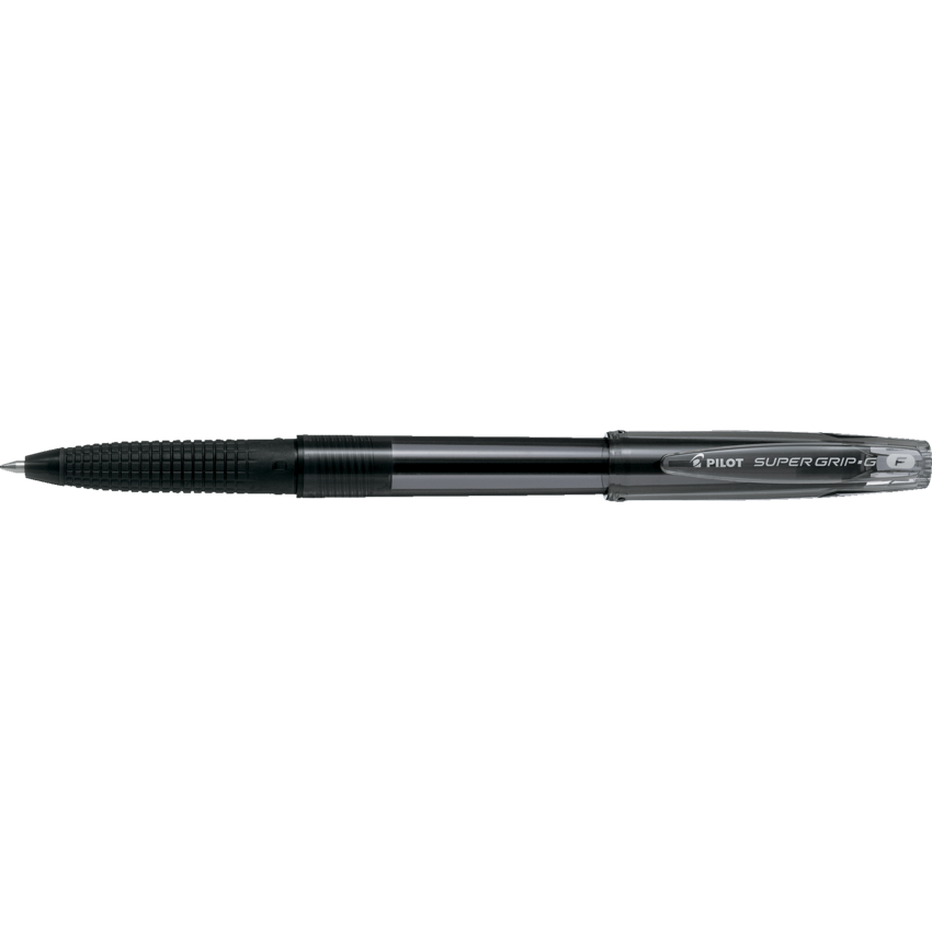 Pilot® Super Grip-G Stick Pen Fine Point Black
