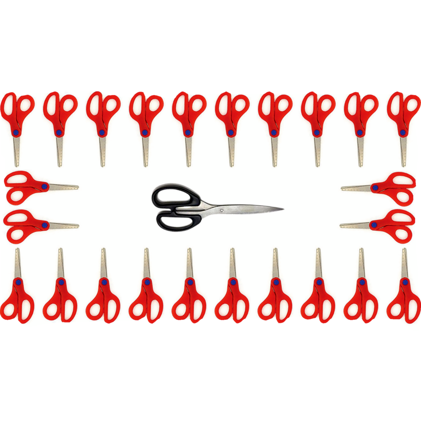 DBLG Bow Handle Scissor Class Pack 25/pkg