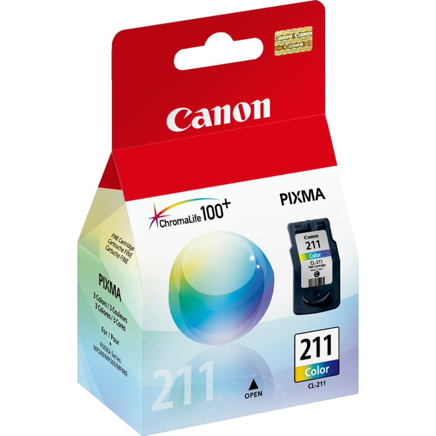 Canon Inkjet Cartridge CL-211 #211 Colour