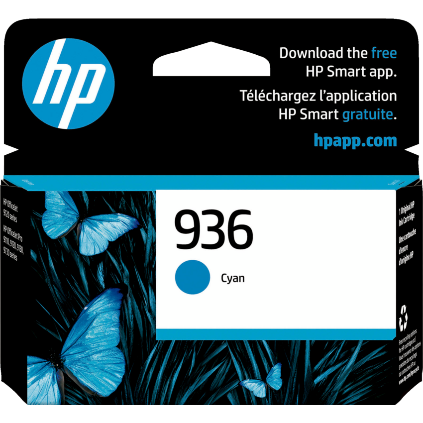 HP Inkjet Cartridge #936 Cyan