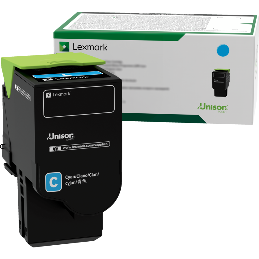 Lexmark® Laser Cartridge Return Program 78C10C0 Cyan