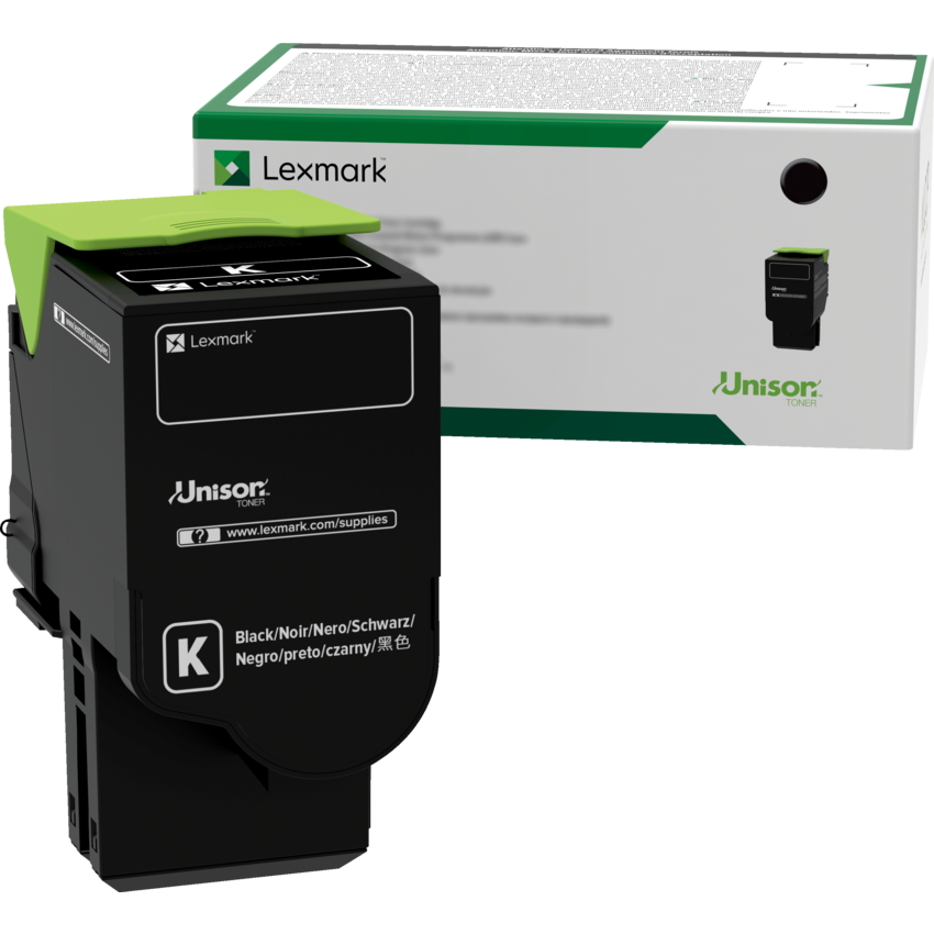 Lexmark® Laser Cartridge High Yield Return Program 78C1XK0 Black