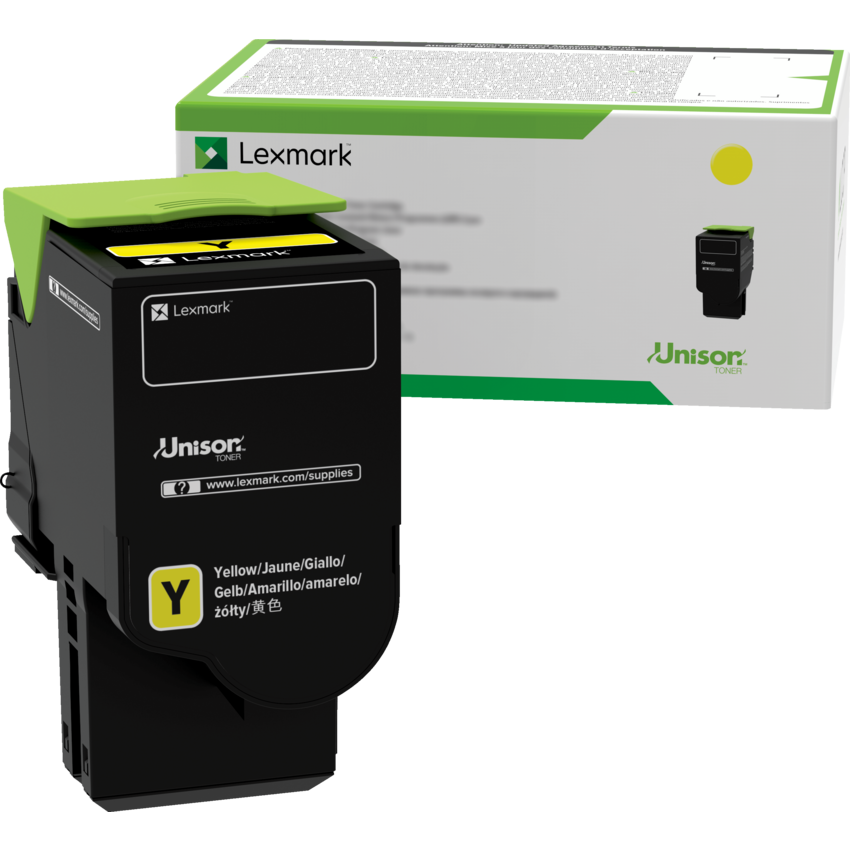 Lexmark® Laser Cartridge High Yield Return Program 78C1XY0 Yellow