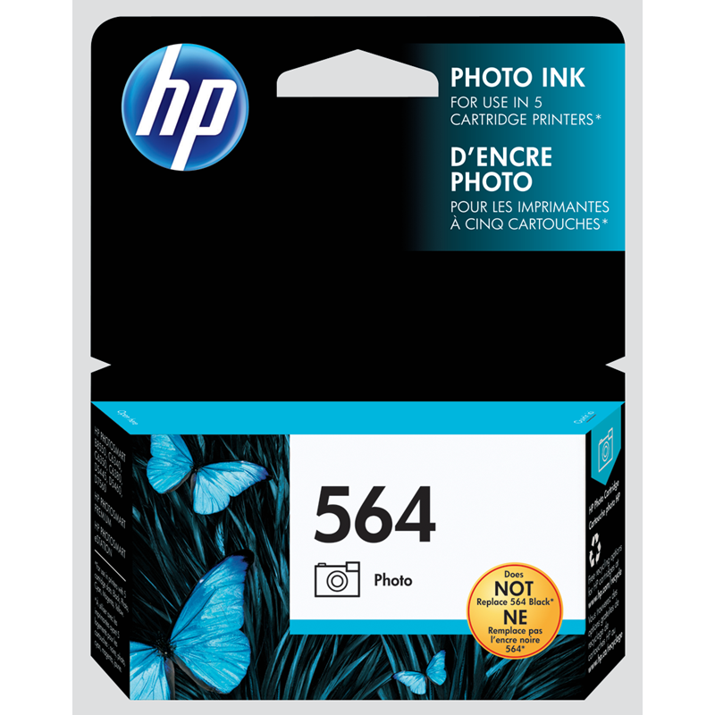 HP Inkjet Cartridge CB317WC #564 Photo Black