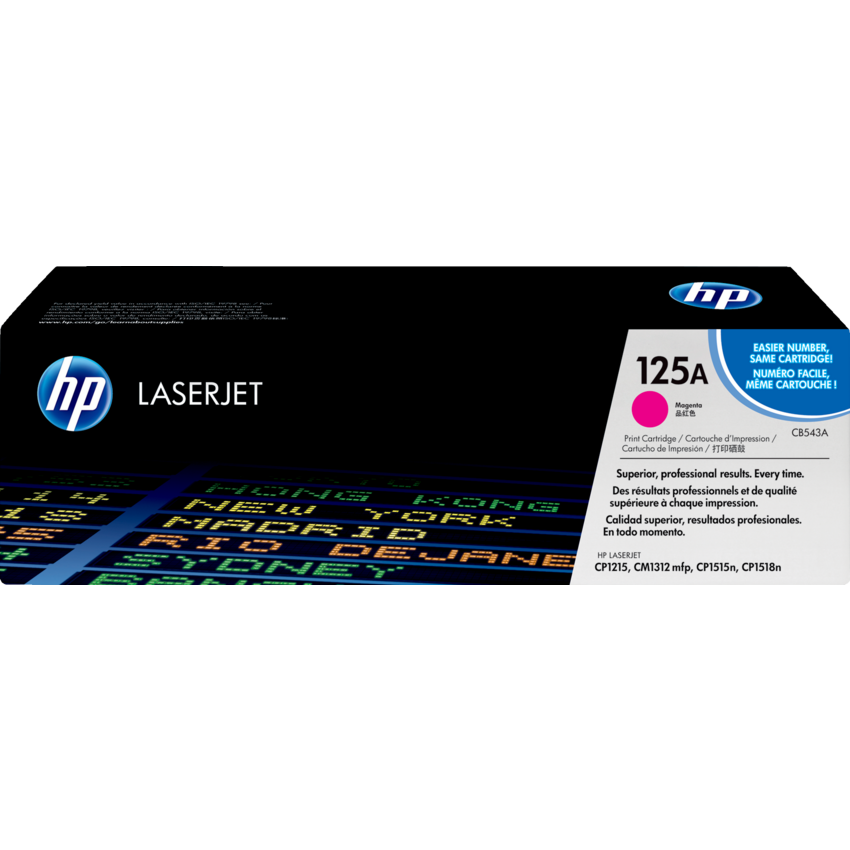 HP LaserJet Laser Cartridge #125A Magenta
