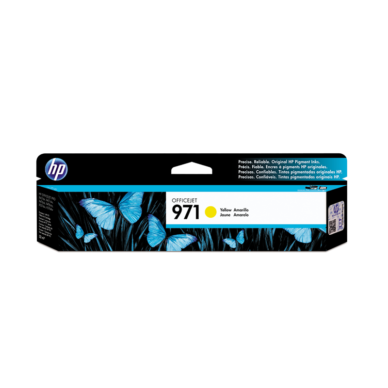HP Inkjet Cartridges #971 Yellow