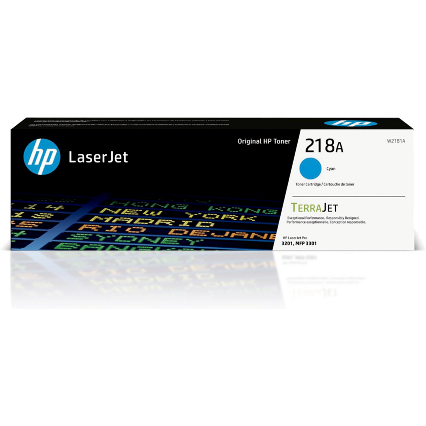HP LaserJet Laser Cartridge #218A Cyan