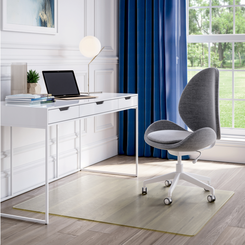 Deflecto® OceanMat Chair Mats for Hard Floor Rectangle 46" x 60"