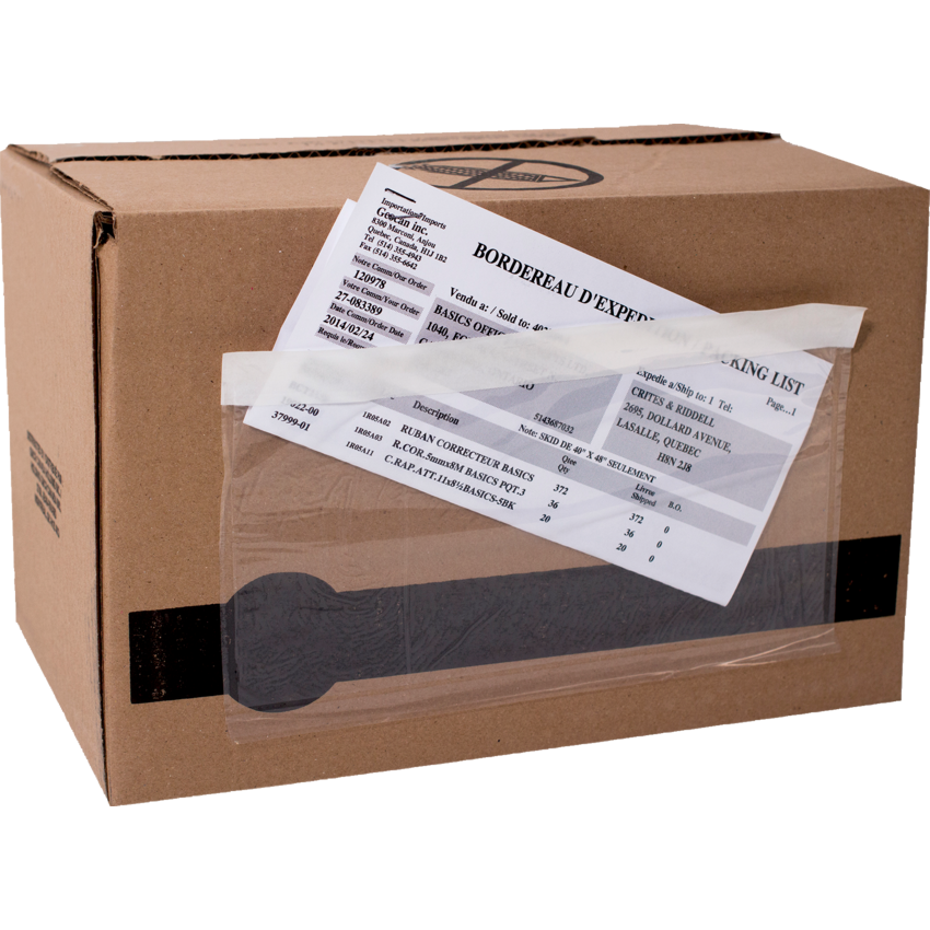 GEO Packing List Envelopes 5-1/2" x 10" 100/pkg