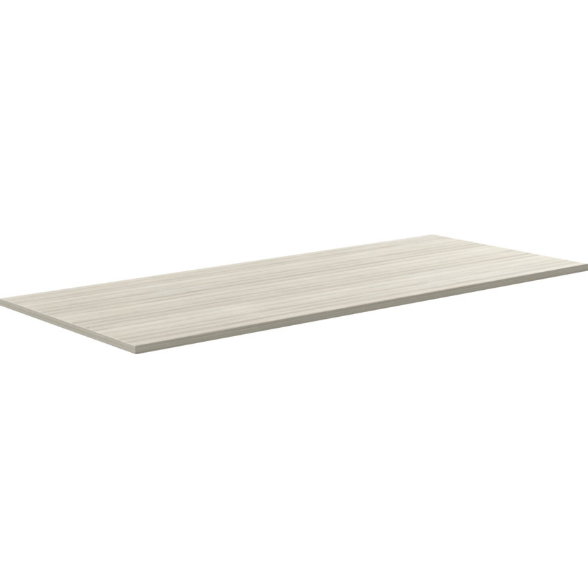 Offices to Go® Newland™ Rectangular Top 72"W X 29"D Noce Grigio finish