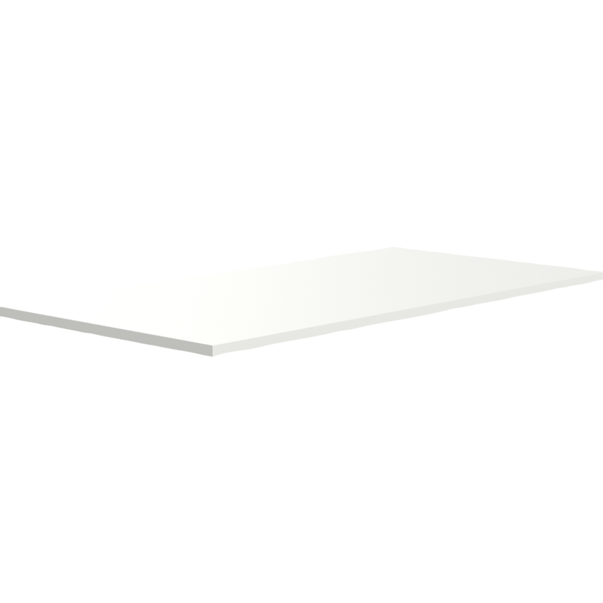 Offices to Go® Newland™ Rectangular Top 58"W X 29"D Designer White