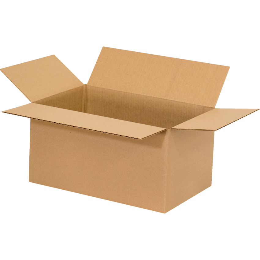 Kraft Corrugated Shipping Boxes 18"W x 6"D x 6"H 25/pkg