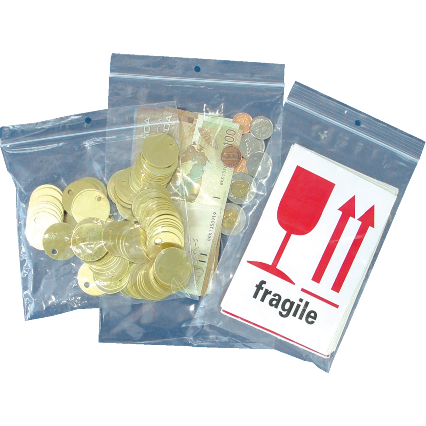 Reclosable Poly Bags 2 mil 8" x 8" 1,000/box