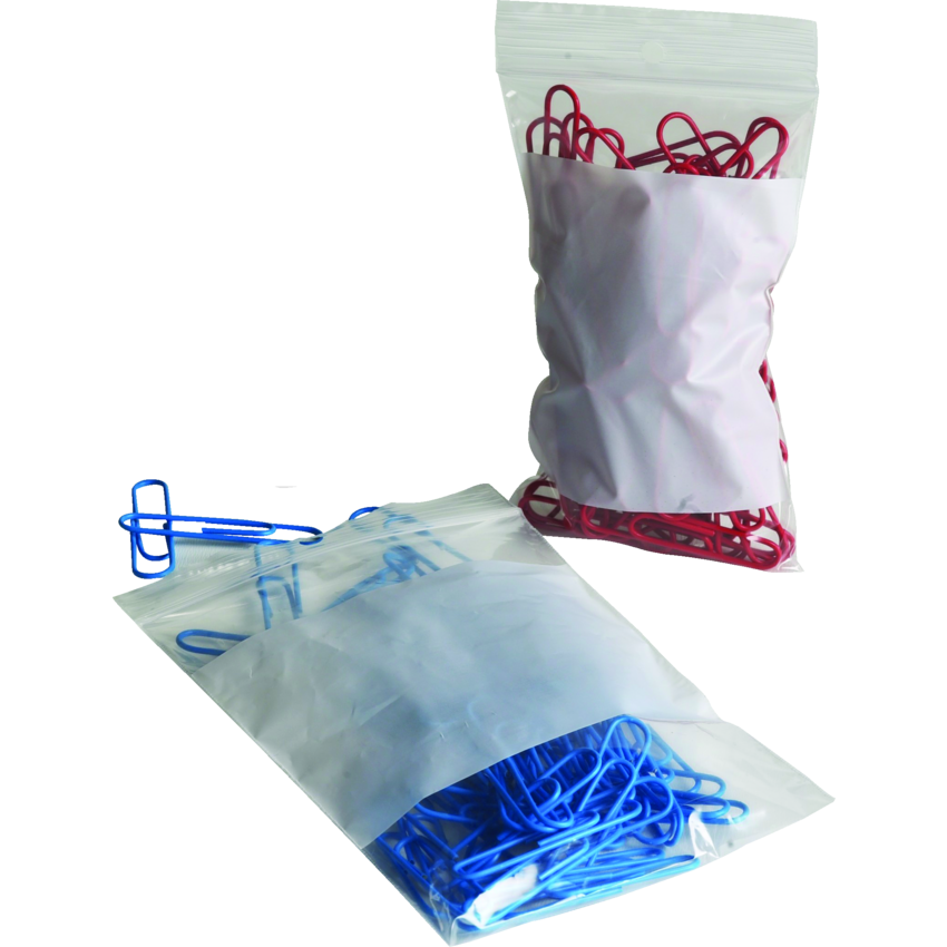 Resealable Poly Bags 4" x 6" 100/pkg