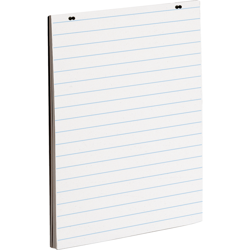Quartet® Paper Easel Refill 24x36" Lined 50 sheets per pad 5 pads/box