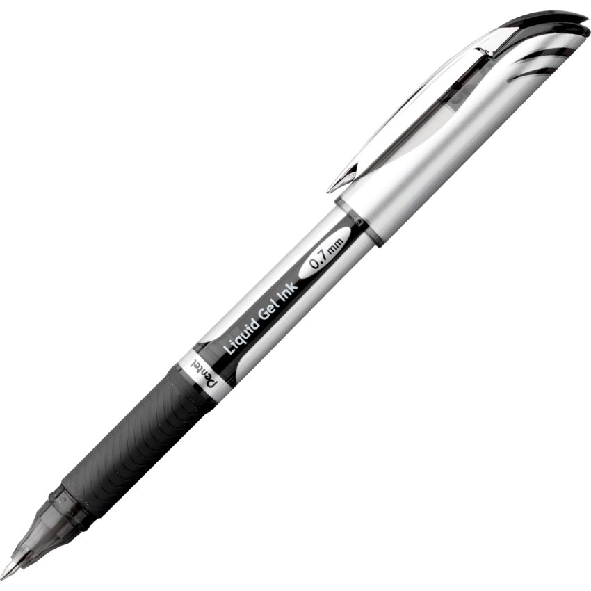 Pentel® EnerGel® Deluxe Liquid Gel Ink Roller 0.7 mm Black