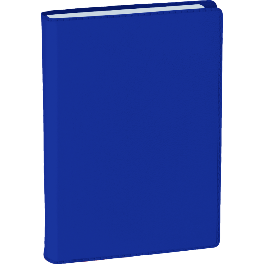 Quo Vadis Note 21 Weekly/Monthly Diary Leather-like Cover 8-1/4” x 6” Bilingual Blue