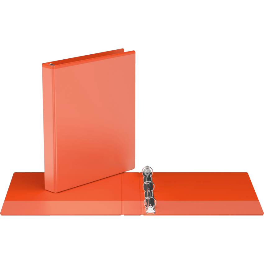 Davis Group Easyview® Premium Round Ring Binder 1" Orange