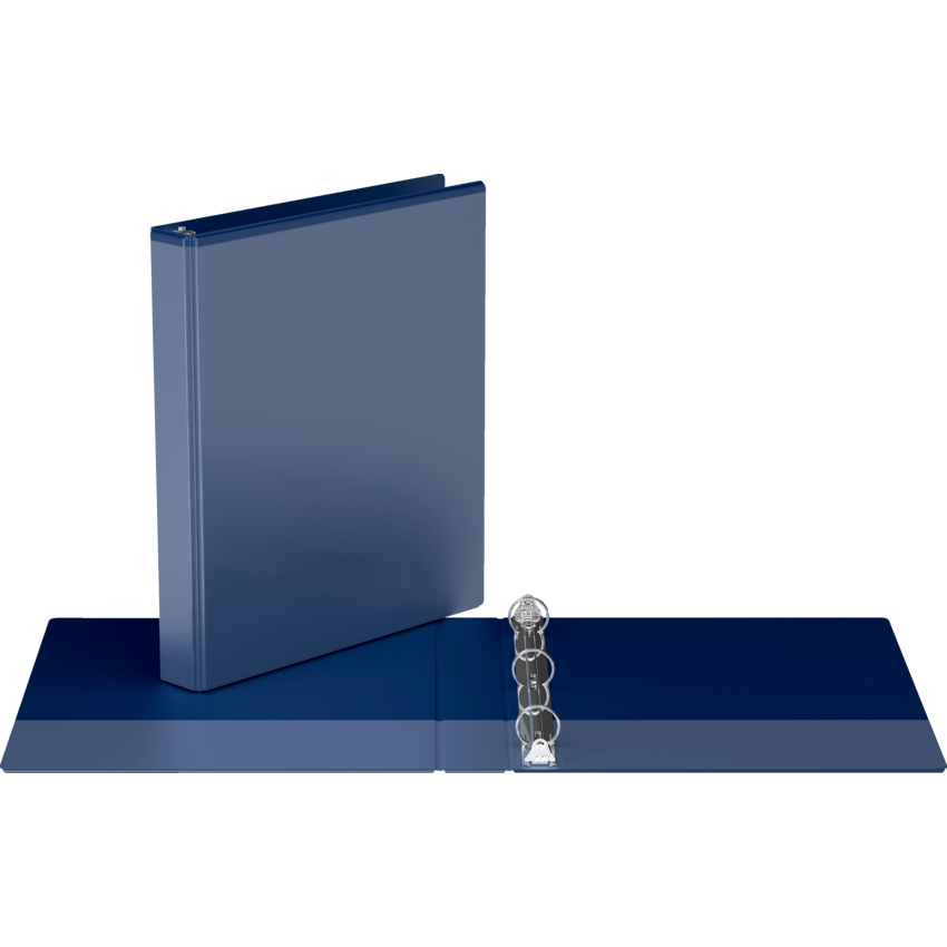 Davis Group Easyview® Premium Round Ring Binder 1" Royal Blue