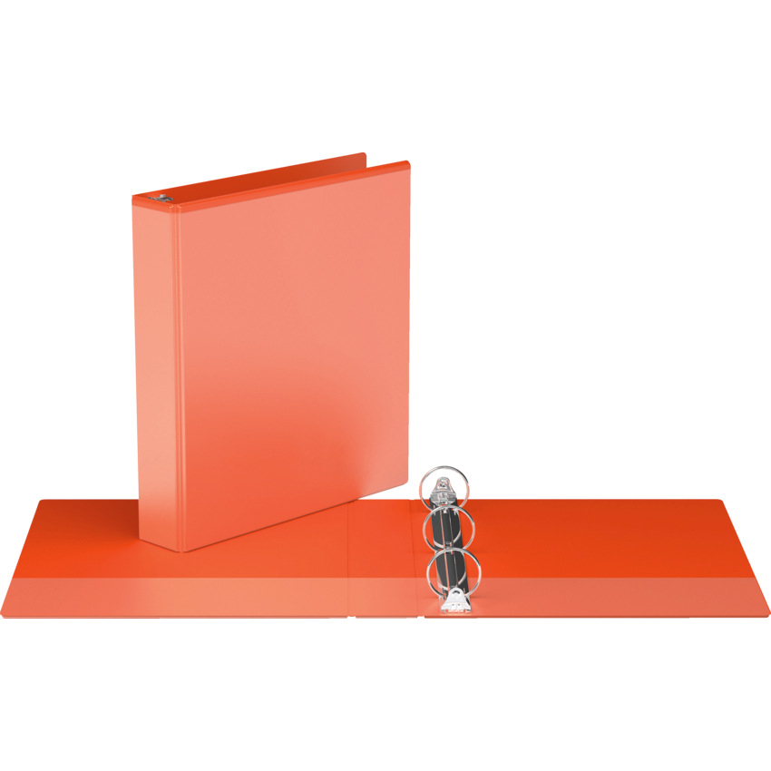 Davis Group Easyview® Premium Round Ring Binder 1-1/2" Orange