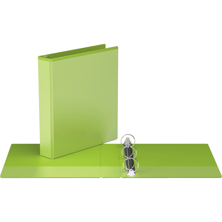 Davis Group Easyview® Premium Round Ring Binder 1-1/2" Lime Green