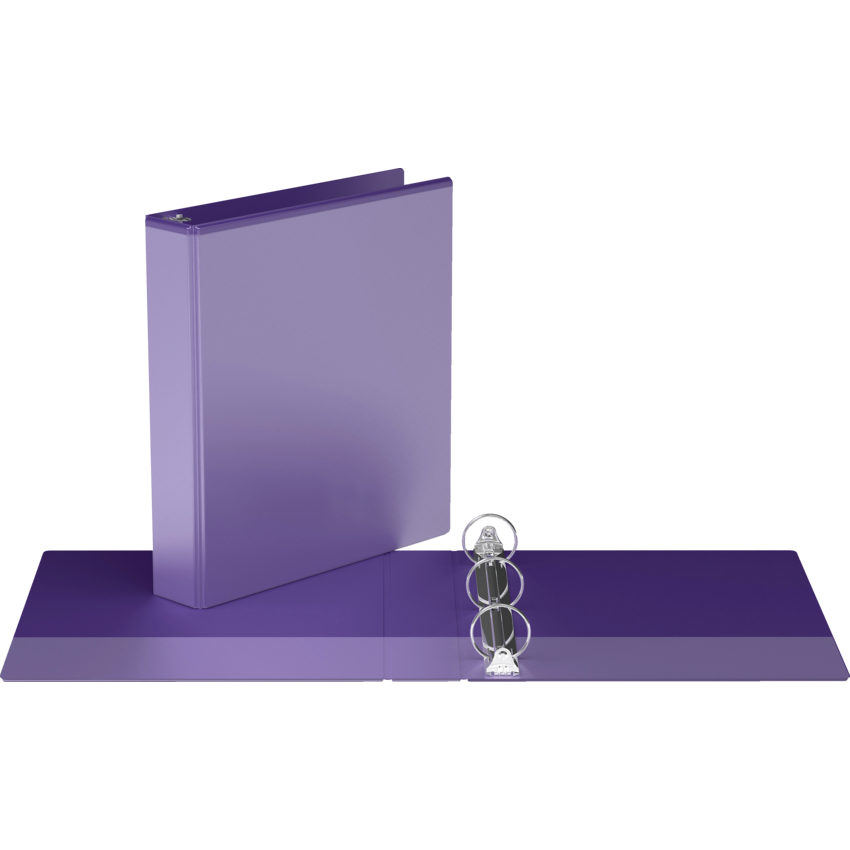 Davis Group Easyview® Premium Round Ring Binder 1-1/2" Purple