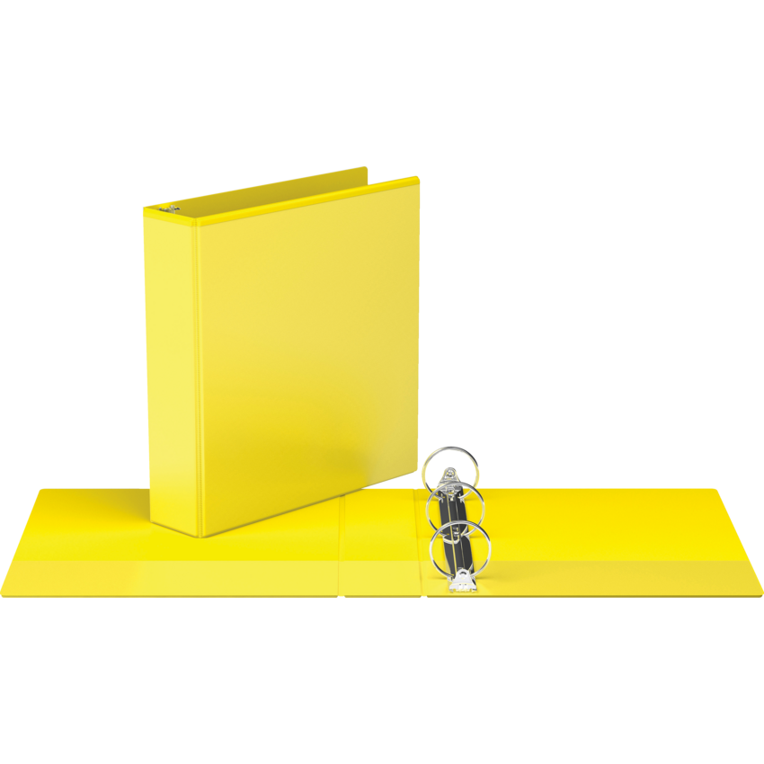 Davis Group Easyview® Premium Round Ring Binder 2" Yellow