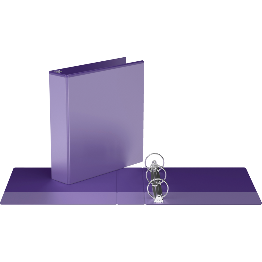 Davis Group Easyview® Premium Round Ring Binder 2" Purple