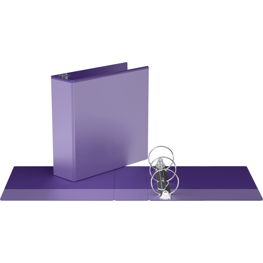 Davis Group Easyview® Premium Round Ring Binders Purple