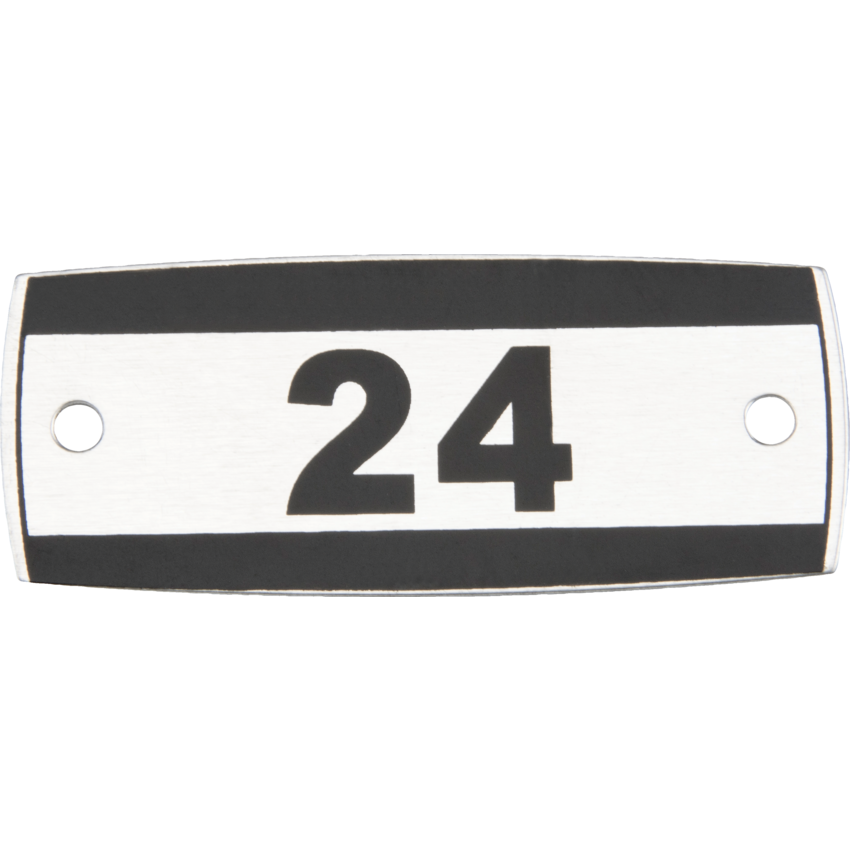 Kleton® Steel Locker Accessories Number plates (Set of 51-75)