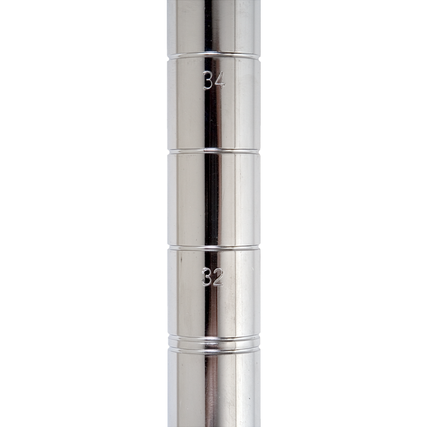 Kleton® Heavy Duty Wire Shelving Components Posts 74"H 8 Lb