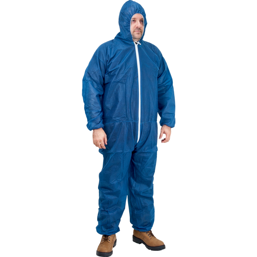 Zenith® Polypropylene Coverall Medium Dark Blue