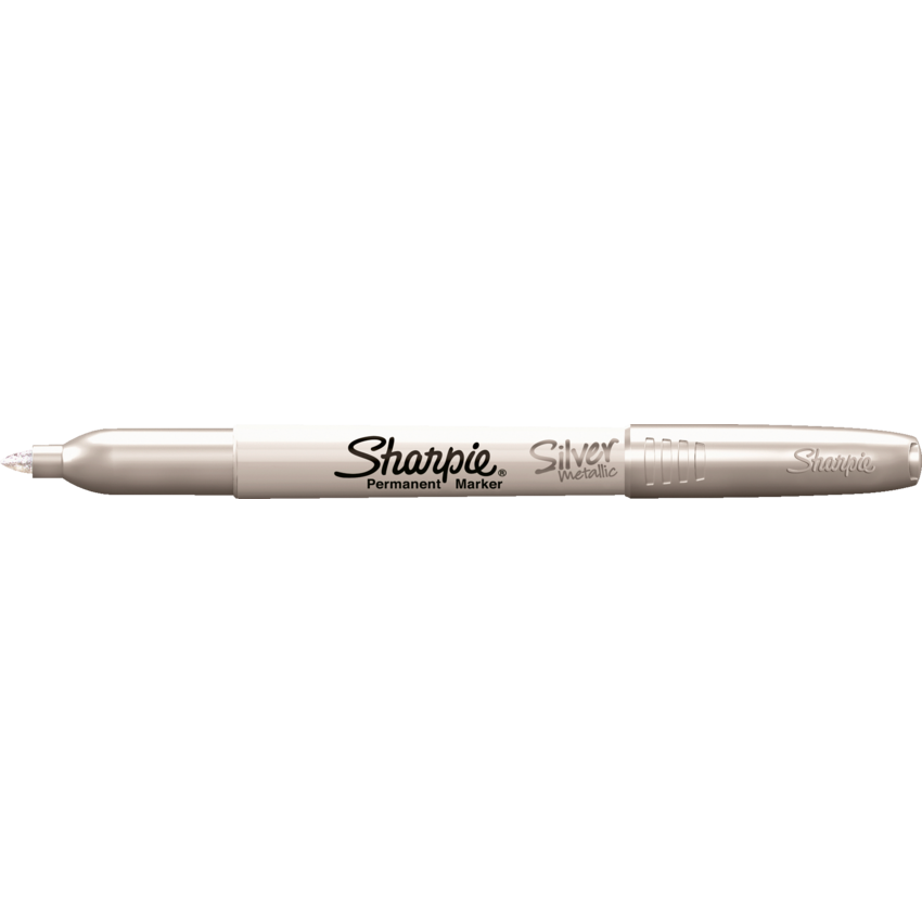 Sharpie® Metallic Markers Fine Tip Silver 2/pkg