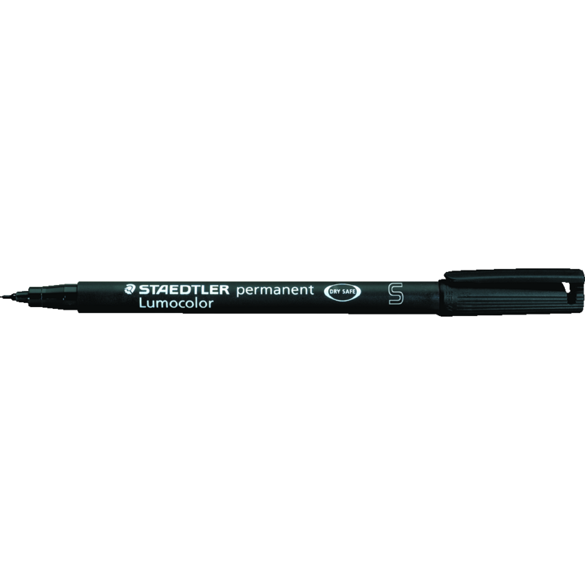 Staedtler® Lumocolor® Markers Permanent Super-Fine Tip Black