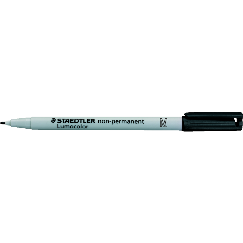 Staedtler® Lumocolor® Markers Washable Medium Tip Black