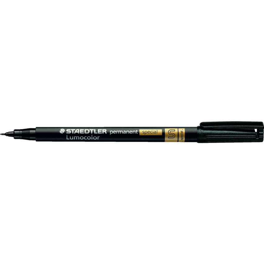 Staedtler® Lumocolor® Special Marker Super-Fine Tip Black