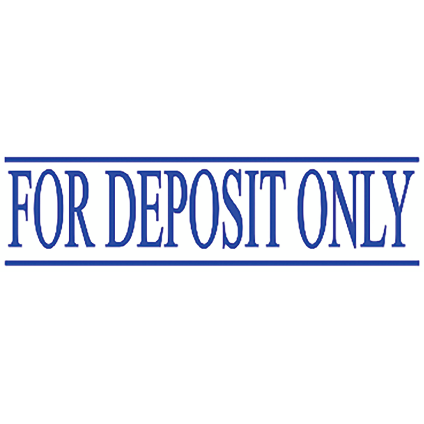 Trodat® Printy 4911 Self-Inking Message Stamp FOR DEPOSIT ONLY