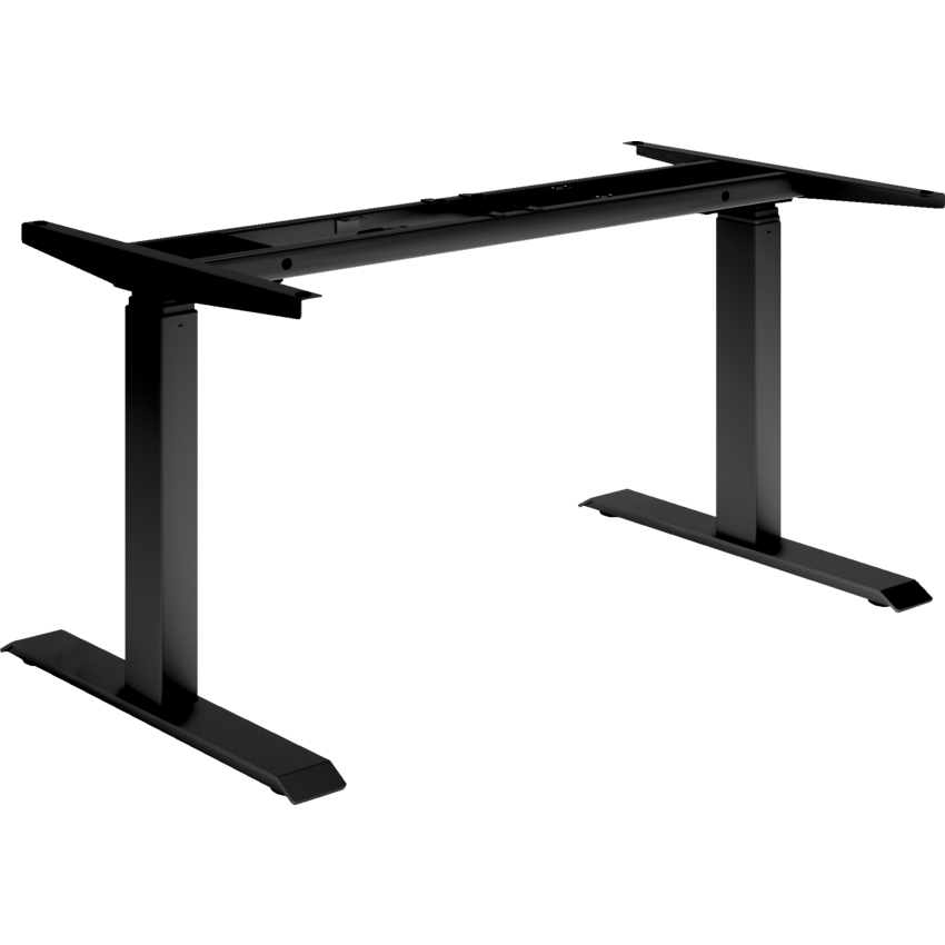Heartwood Cleo Series Electric Height Adjustable Table Base 2-Leg Black