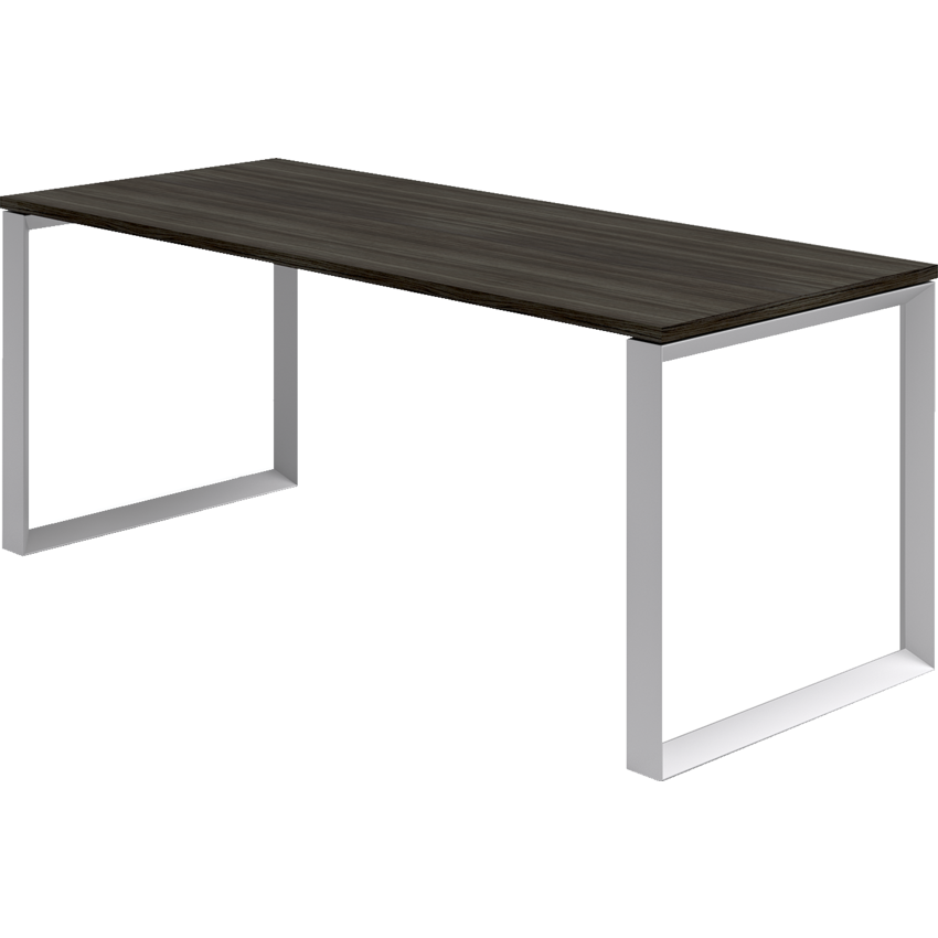 Heartwood Innovations Series Table Desks 72”W x 30"D x 29"H Grey Dusk finish