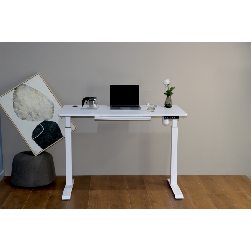 Heartwood Rise Height Adjustable Desk White