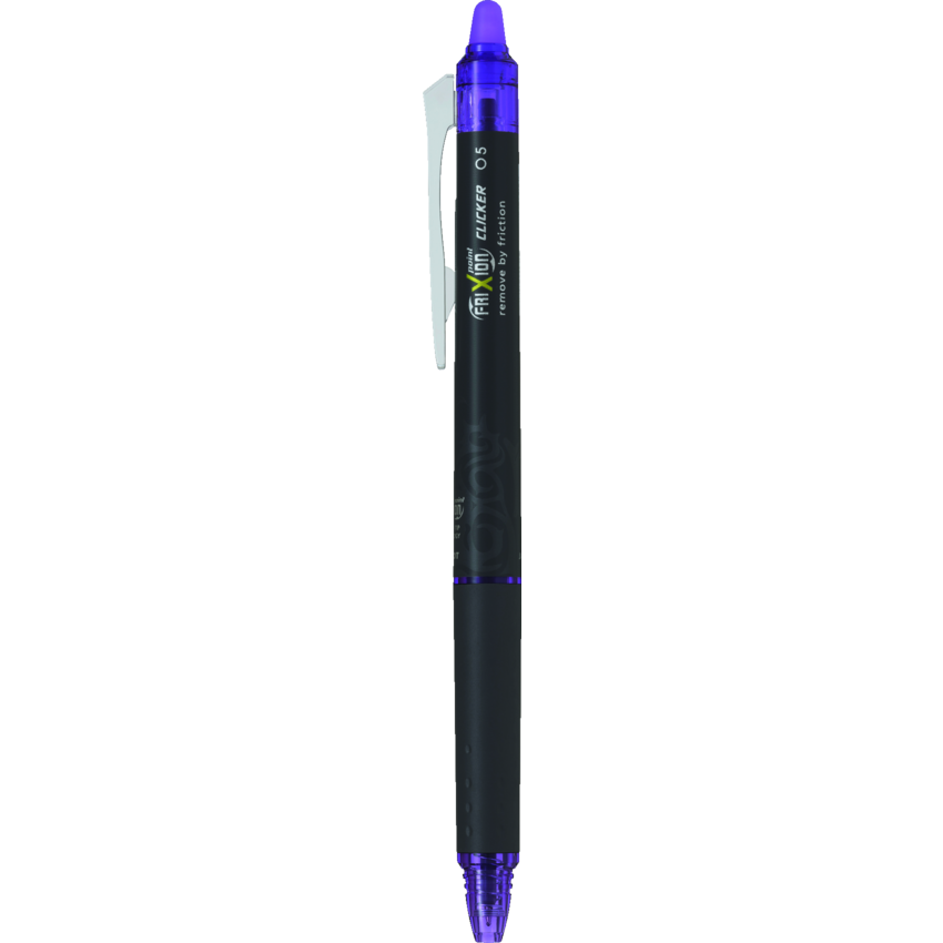 Pilot® FriXion® Point Clicker Retractable Erasable Gel Pens 0.5 Purple