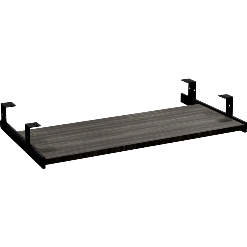 Heartwood Innovations Series Keyboard Drawer 28"W x 11-1/2"D Grey Dusk finish